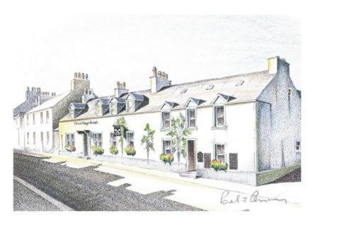 The Cross Keys Hotel New Galloway Buitenkant foto